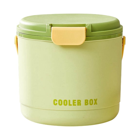 Portable Ice Bucket Container with Handle for Outdoor Picnic Camping Food Grade PP Material Ice Storage and Making