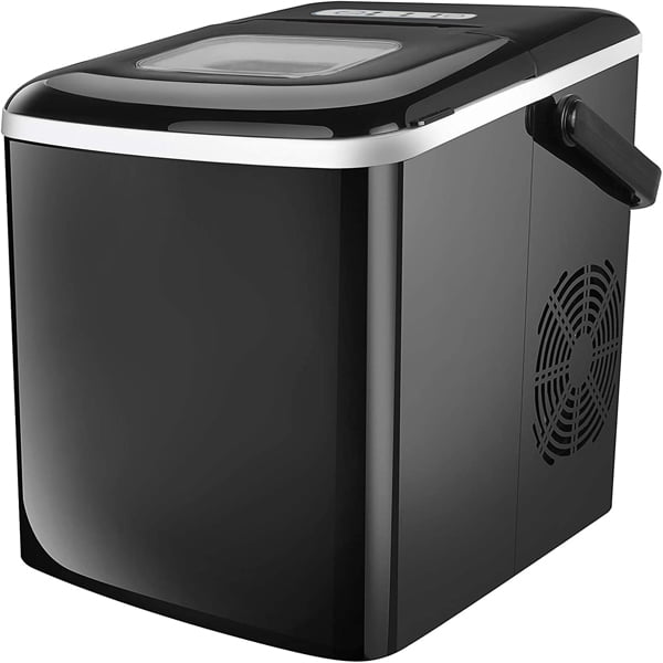 Portable Ice Maker 9 Cubes ready in 9 min/26lbs per 24h with 2