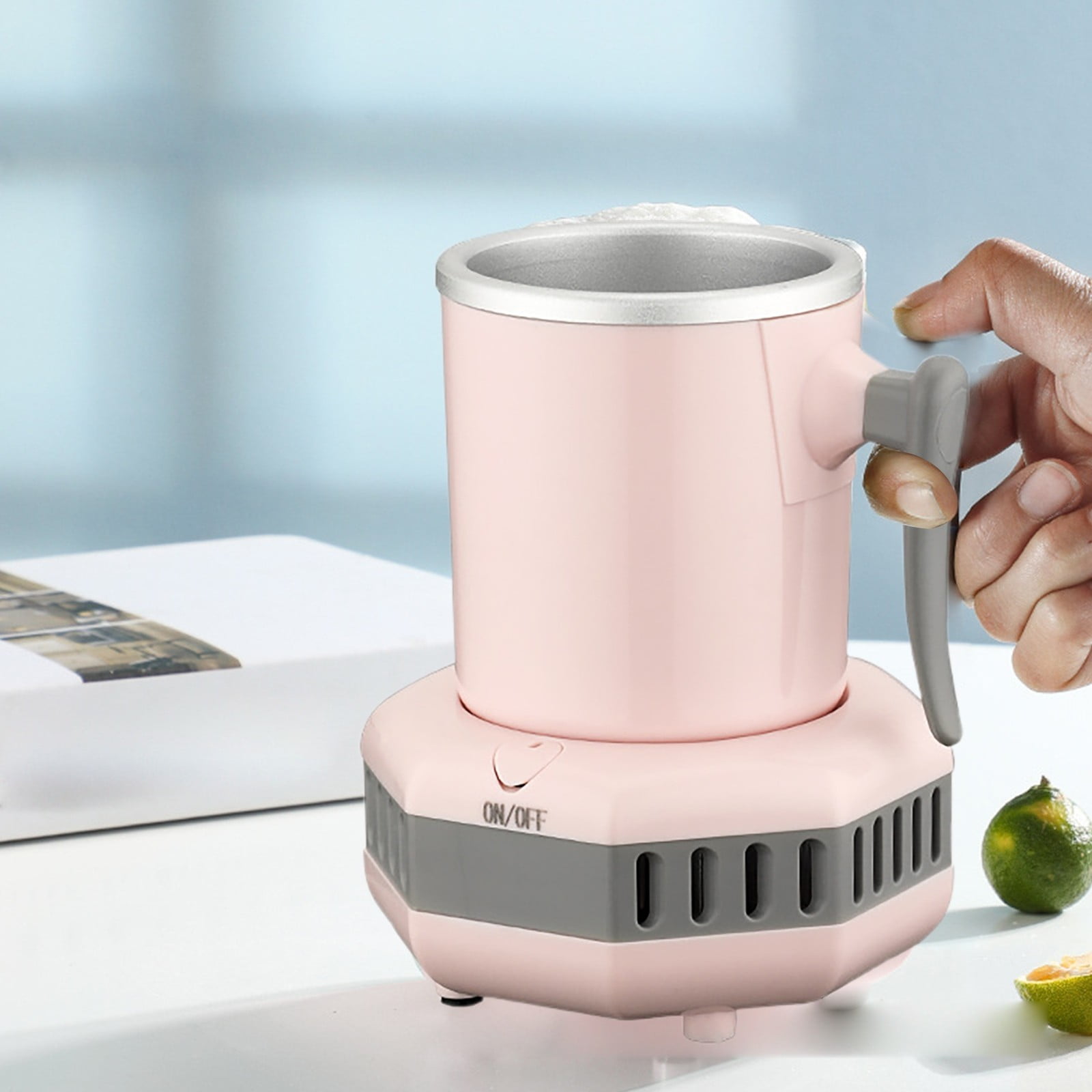Portable Ice Maker Machine Countertop Efficient Beverage Chiller for Kitchen Home Bar Fast Freezing Technology