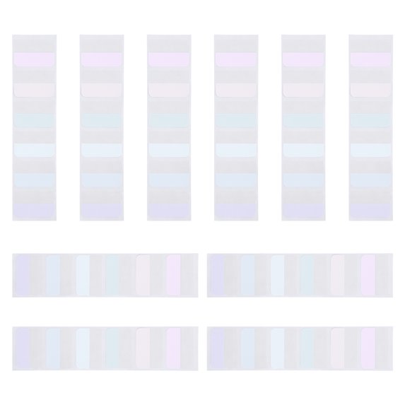 Portable Index Label for File Folder Light Color Sticky Index Tabs ...