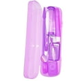 thumbnail image 1 of Portable, Individual Size for On-the-Go Oral Care Folding Travel Toothbrush with Case, 1 of 6