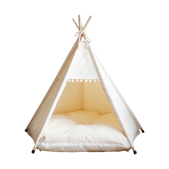 Portable Indoor Outdoor Play Tent With Removable Mat For Cats Small Animals Comfortable Breathable Shelter