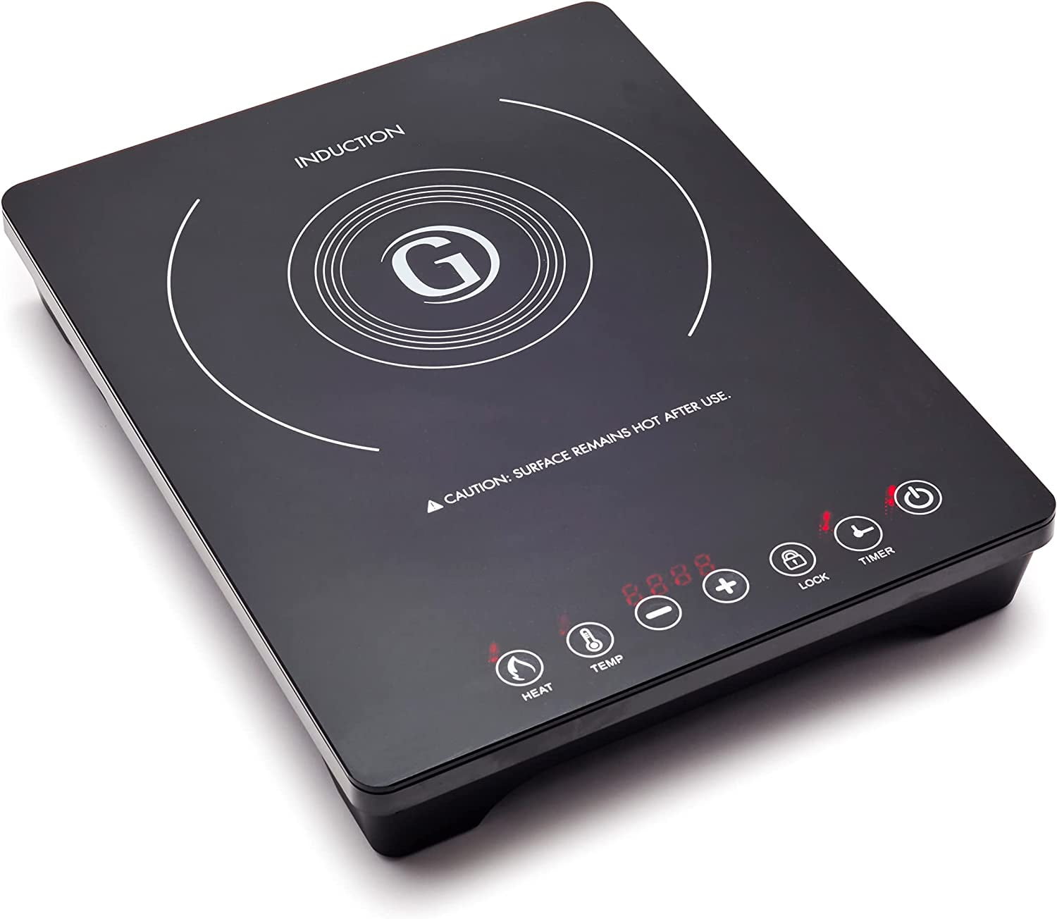 Portable Induction Cooktop, Countertop Burner with Temperature Controls