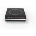 thumbnail image 1 of Portable Induction Cooktop Hot Plate 1800W with 10 Temp Levels, Timer, Auto-Shut-Off, Touch Panel, LED Display, Child Safety Lock, 1 of 5
