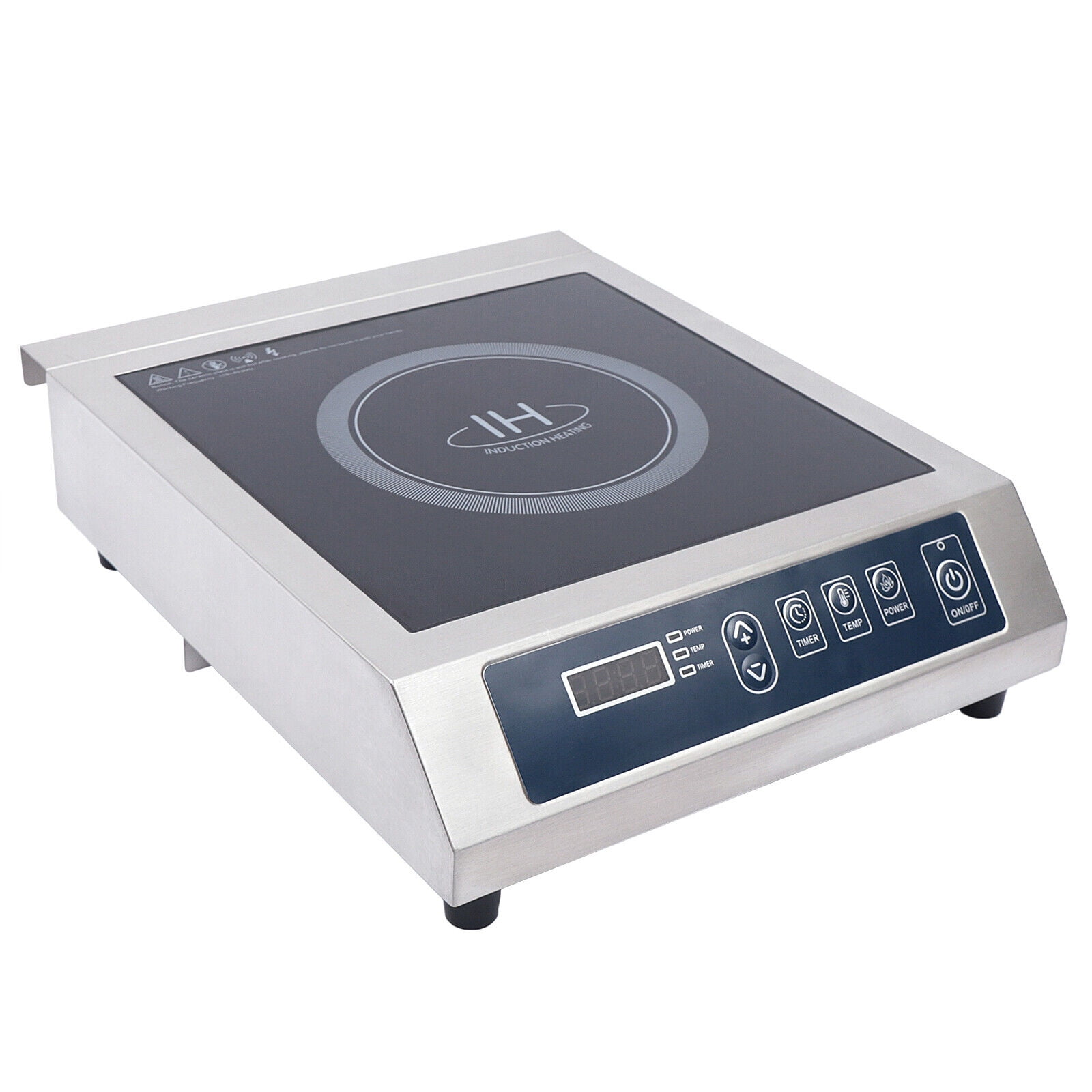 Portable Induction Cooktop Stainless Steel Electric Countertop Cooker