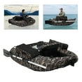 thumbnail image 1 of Portable Inflatable Fishing Boat Raft Backrest Adjustable Angle Within 130kg New, 1 of 20