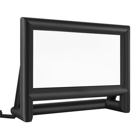 Portable Inflatable Movie Screen 20FT, Outdoor Projector Screen with Carry Bag, Quick Setup 16:9 Backyard Cinema for Home Theater, Parties, Camping