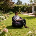 thumbnail image 1 of Portable Inflatable Sofa Chair with Durable PVC, Lightweight Folding Design for Indoor or Outdoor Camping Lounging, 1 of 6