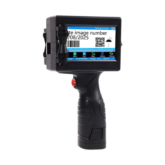 Portable Ink Jet Printer Date Batch Number Logo Picture Word Barocde QR Code Inkjet Coding Machine