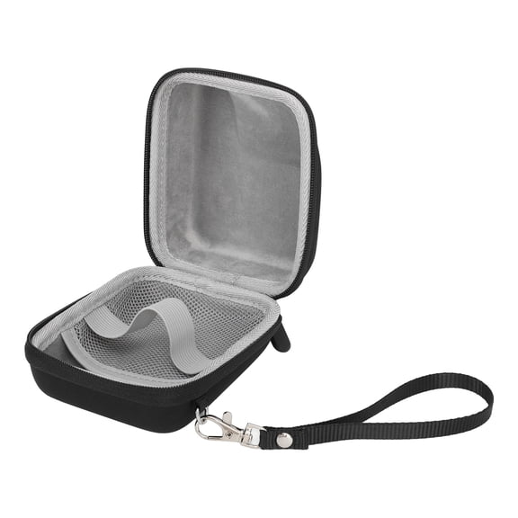Portable Instant Camera Case, Shockproof EVA Hard Shell with Strap for Travel Commuting