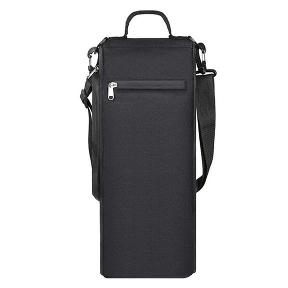 Portable Insulated Cooler Bag for Travel and Outdoor Activities with Detachable Shoulder Strap for 6 Cans or 2 Bottles of Camping Golfing