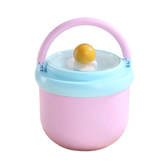 Portable Insulated Food Flask Heat Retention Lunch Box Storage Pot for Outdoor Travel Daily Use