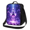 thumbnail image 1 of Portable Insulated Lunch Bag for Men and Women, Reusable Thermal Meal Tote with Detachable Shoulder Strap, Lightweight Anime Inspired Cooler, 1 of 6