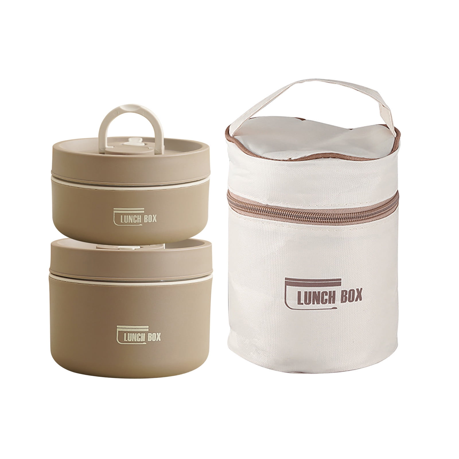 Portable Insulated Lunch Container,304 Stainless Steel Leakproof Sealed