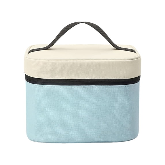 Portable Insulated Lunch Cooler Bag With Handle Thermal Food Storage Box For Travel Office Car Picnic And Outdoor Use