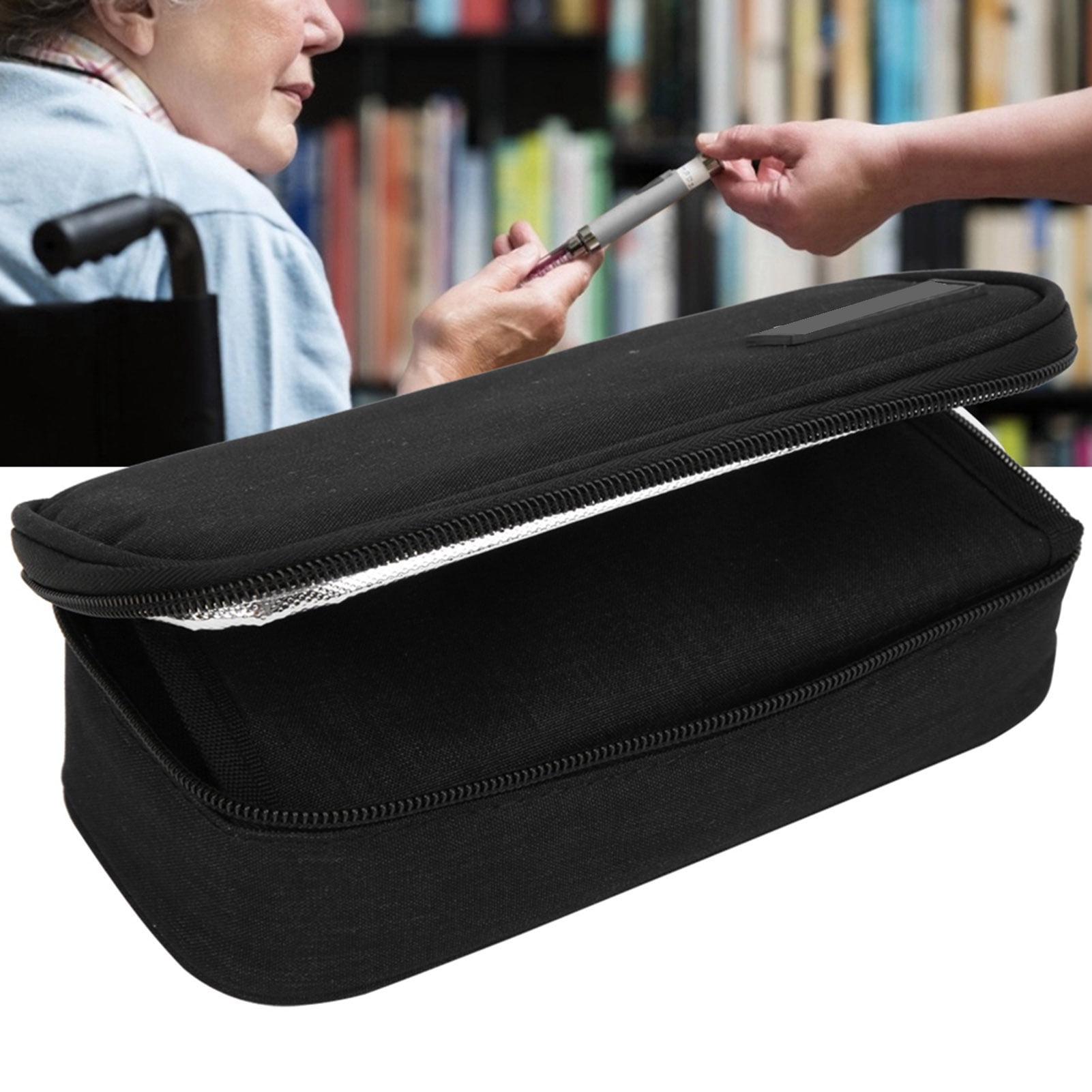 Portable Insulin Travel Case Refrigerated Box Portable Ice Bag With One