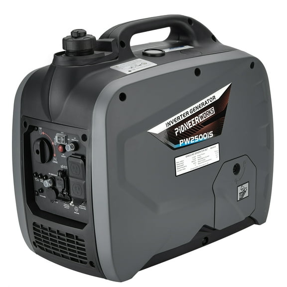 Portable Inverter Generator, 2000W Ultra Quiet Gas Engine with CO-Monitoring and Alarm, EPA Compliant, Intelligent Speed Control System, Suitable for Backup Home and Camping
