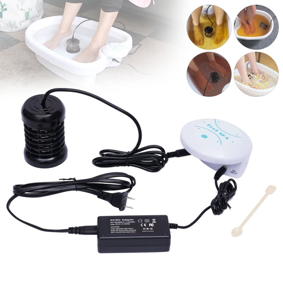 Portable Ionic Detox Foot Bath Machine with 3 Modes, Heating, and 30-Minute Timer for Detoxing, Relaxation, and Stress Relief at Home