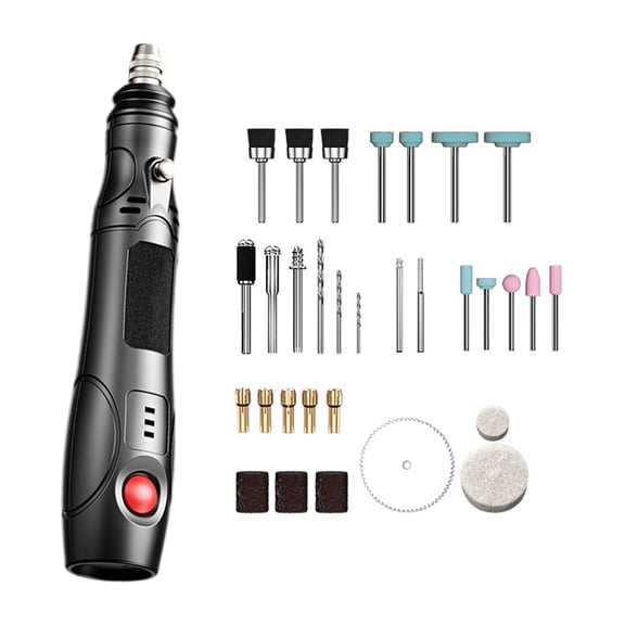 Portable Jade Engraving Pen Machine 3Speed Electric Grinder Tool Efficient Heat Dissipation For Stone Projects