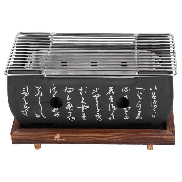 Portable Japanese Style Barbecue Grill Aluminum Alloy Grill Charcoal