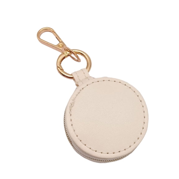 Portable Jewelry Organizers Keychain for Rings and Earrings with Sturdy PU Construction Jewelry Display Box