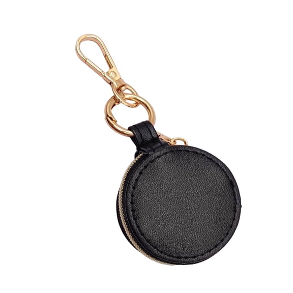 Portable Jewelry Organizers Keychain for Rings and Earrings with Sturdy PU Leather Construction Jewelry Display Box