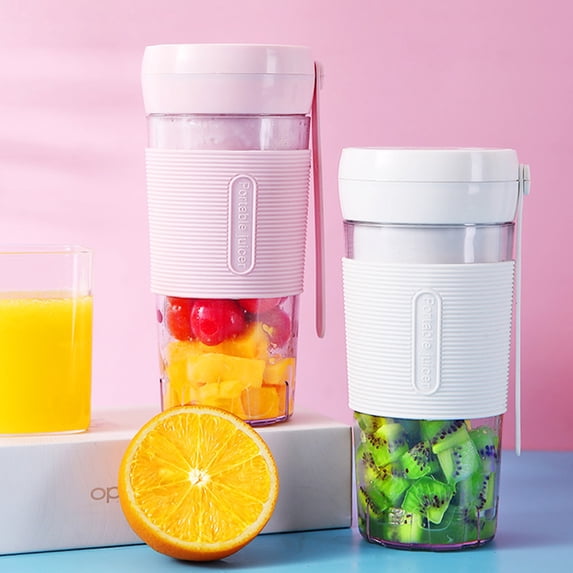 Portable Juicer Cup MIni Blender USB Rechargeable Smoothies Mixer Juice Machine