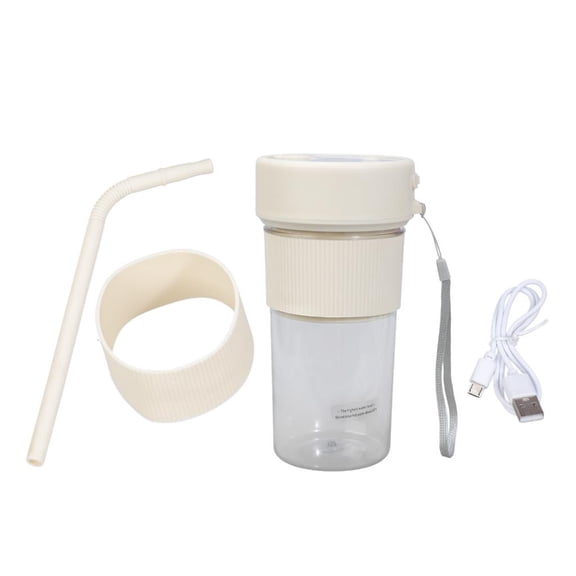 Portable Juicer Cup Portable Blender with Straw Blender Rechargeable Mini Mixer
