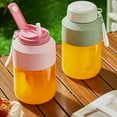 thumbnail image 1 of Portable Juicer Extractor and Blender, 35.19oz/1000ml Large Capacity, 10 Stainless Steel Blades, USB Rechargeable, for Smoothies, Milkshakes, Slushies, and Food Processing, Green, 1 of 8