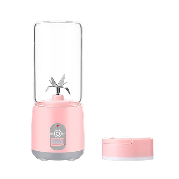 Portable Juicing Cup Mini Blender Rechargeable, USB Personal Juicer for Outdoor Travel Gym, Compact Fresh Juice Maker for Smoothies Fruits Sports Office Use
