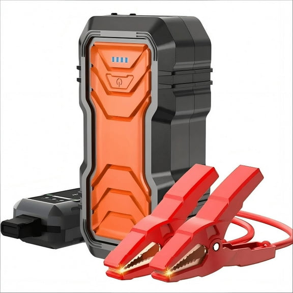 Portable Jump Starter 2000A: Car Battery Jumper 12V Battery Jumper StarterFor7.0LGas & 6.5L Diesel Jump Start Battery Pack Multiple Emergency Kit With LED&SafetyProtection With Dc 12V/6A Qutput