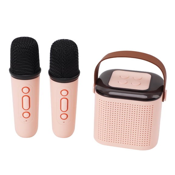 Portable Karaoke Machine Mini Bluetooth Speaker with Microphone Led Lights Karaoke Gifts