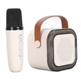 thumbnail image 1 of Portable Karaoke Machine with Wireless Microphone and LED Lights, Mini Bluetooth Karaoke Speaker for Kids Adults (14x13x8 inches / 35.6x33x20.3 cm), 1 of 9