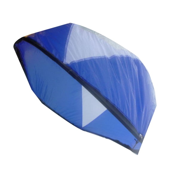 Portable Kayak Sail With Clear Window Foldable Downwind Kayak Sail Replacement Windsurfing Sail for Kayak Canoes