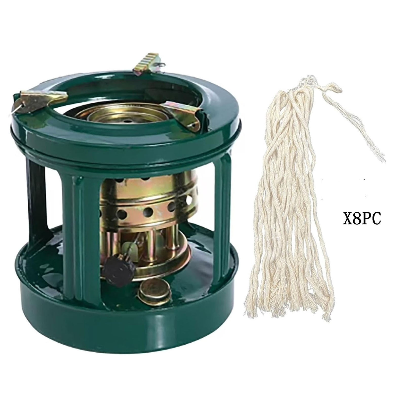 Portable Kerosene Stove Under $5! Xqxayjr Portable Kerosene Heater, Outdoor Camping Stove with Wick, Mini Heater for Indoor Use, Paraffin Burning Stove for Emergency and Cooking
