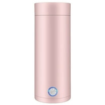 Portable Kettle,Electric Kettle,Travel Kettle Car Kettle Portable Kettle, 3 In 1 Mini Car Kettle , Fast Water Boil Small Tea Pot, Automatic Shut Off Tea Kettle, Water Heater For Tea(Pink)