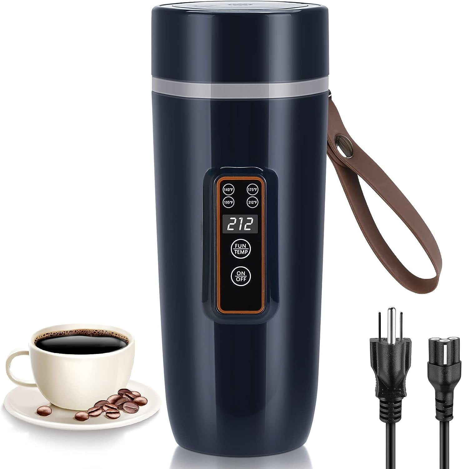 Portable Kettle,Travel Portable Heater,Small Electric Kettle with 4