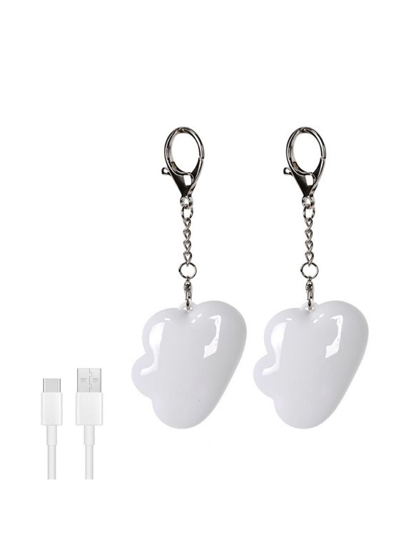 Portable Key Backpack Small Light Keychain Pendant Night Lamp Touch Sensitive Cloud Shape Light For Bedroom Travel