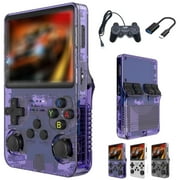 Portable Keyboy Handheld Gaming Device Featuring 3.5 HD IPS Display, Over 20,000 Games Included, TV Out Capable, Rechargeable, with Additional Controller