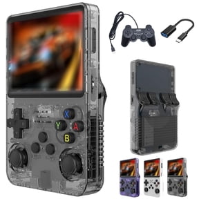 Portable Keyboy Handheld Gaming Device Featuring 3.5" HD IPS Display, Over 20,000 Games Included, TV Out Capable, Rechargeable, with Additional Controller