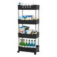 thumbnail image 1 of Portable Kitchen Bathroom Cart Multi Layer Shelving Unit For Small Area and Homes, 1 of 17