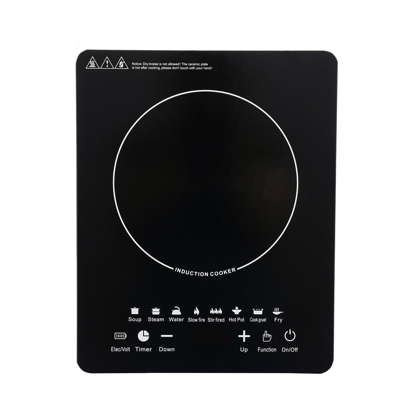 Portable Kitchen Countertop Induction Cooktop Burner 2200W Electric Hot Stove Touch Control