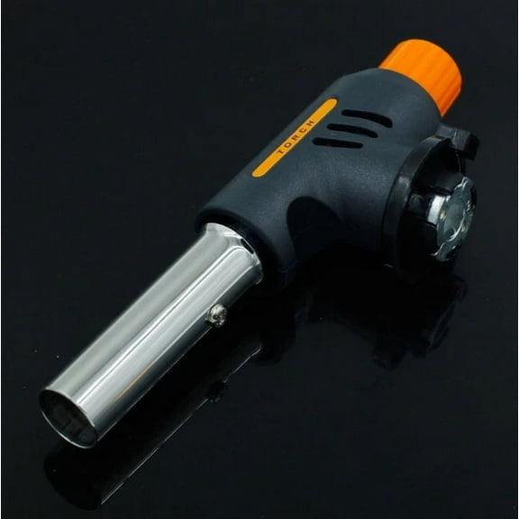 Portable Kitchen Lighter Gas Torch Auto Ignition Outdoor Camping Flame Thrower