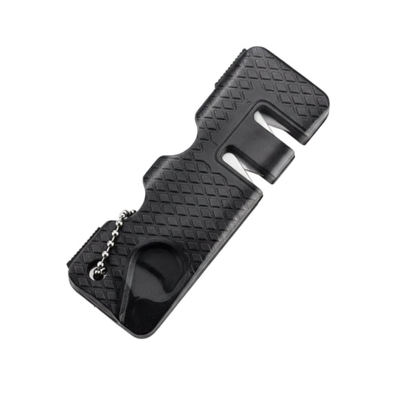Portable Knife Sharpener, Handheld Keychain Sharpening Tool for Hunting, Outdoor Gear, Pocket Size