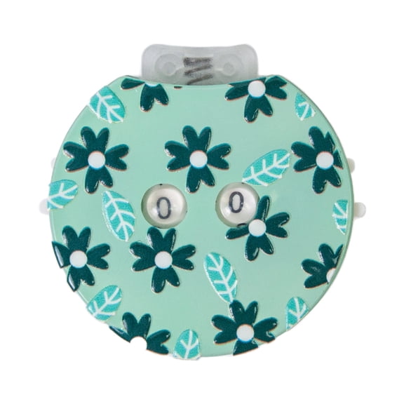 Portable Knitting with Slip-Resistant Base & Bright Display, Travel-Friendly ABS Row Counter for