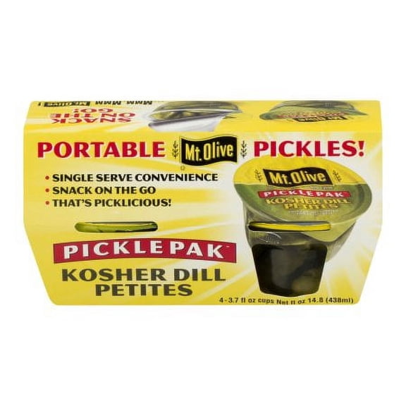 Mt. Olive Portable Kosher Dill Petites (Pack of 32)