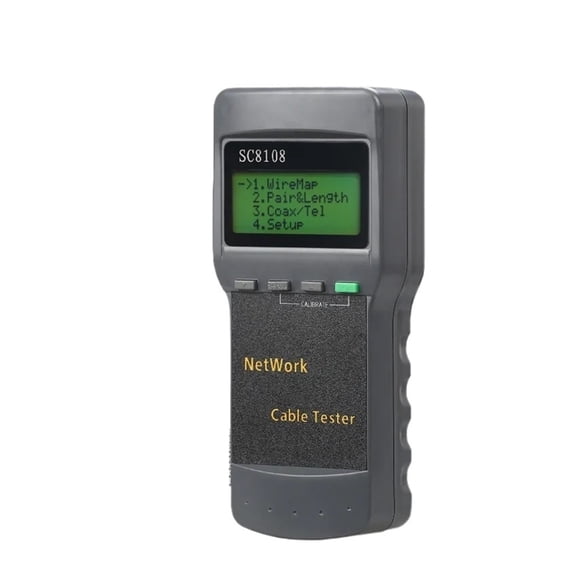 Portable LCD Network Tester Meter&LAN Phone Cable Tester & Meter With LCD Display ,Easy Use
