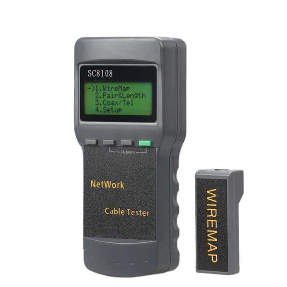 Portable LCD Network Tester Meter&LAN Phone Cable Tester & Meter With LCD Display RJ45 ,circuit check