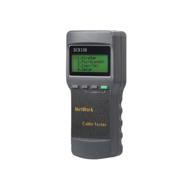 Portable LCD Network Tester Meter&LAN Phone Cable Tester & Meter With LCD Display RJ45