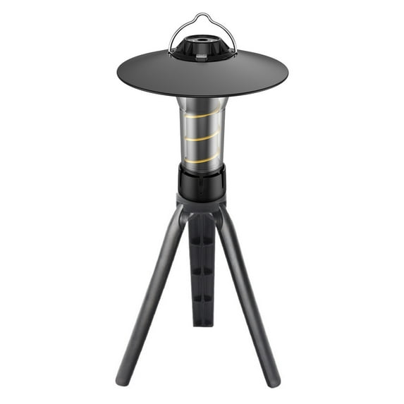 Portable LED Camping Light Rechargeable USB Tent Light Multi-Function Outdoor Lamp with Magnetic Base Tripod Stand Type-C Port As Power Banks